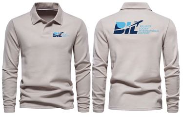 BIL AIRPORT LONG SLEEVE POLO
